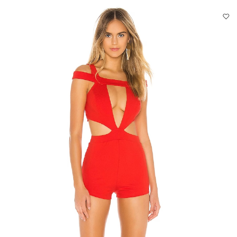 Superdown Alondra Cutout Romper